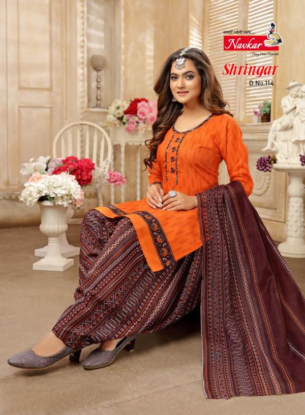 Navkar Shringar Vol-1Cototn DesignerReadymade With Inner Suit